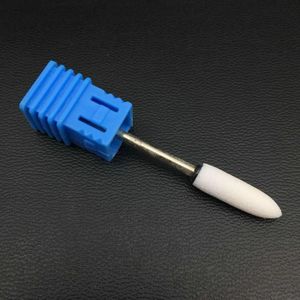 1Pc Wees Sharp Bur Nail Keramische Stone Bits Korund Matieral Elektrische Nail Cutter Nail Boormachine Nagelvijl