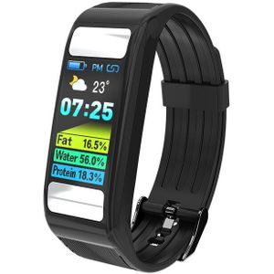 T9 Smartwatch Mannen Waterdichte Body Fat Monitor Smart Horloge Vrouwen Band Hartslag Fitness Tracker Sport Armband Voor Android Ios