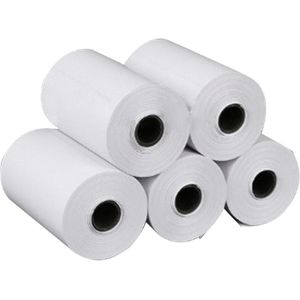 Oplaadbare Met 1 Papierrol Thermische Printer Leuke Office Mini Portable Photo Label Studenten Draadloze Bluetooth Pocket Foto &#39;S