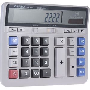 Large Computer Electronic Calculator Counter Solar & Battery Power 12 Digit Display Multi-functional Big Button