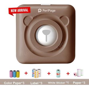 Bluetooth Draagbare Printer Hoge Resolutie Peripage Mini Photo Printer Thermische Printer Voor Mobiele Telefoon Android En Ios