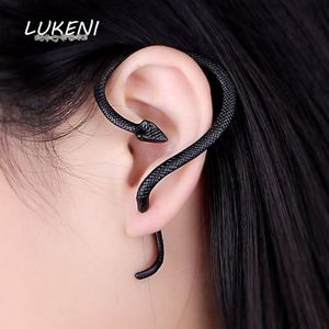 Lukeni 10Pcs Mode-sieraden Oorbellen Punk Snake Lange Oor Manchet Oorbel Jassen Voor Vrouwen En Mannen EJ004