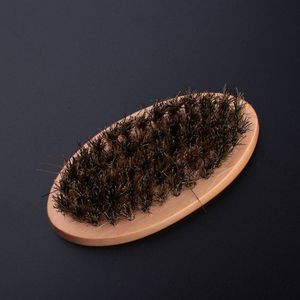 Natuurlijke Borstel Zwijnen Hout Baard Borstel Make-Up Baard Borstel