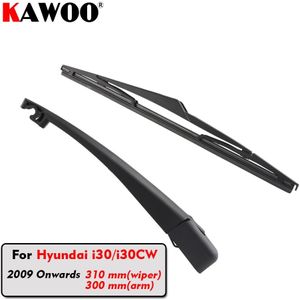 Kawoo Auto Achter Wisserbladen Achterruit Ruitenwissers Arm Voor Hyundai I30/I30CW Hatchback (Vanaf ) 310 Mm Auto Voorruit Blade