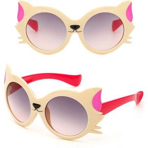Cartoon Fox Sunglasses Children Travel Outdoor Silica Gel Sun Glasses kids Candy Color Goggles gafas de sol mujer