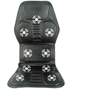 8 In 1 Home Office Car Vehicle Stoel Seat Voertuig Elektrische Trillingen Massage Achterbank Opluchting Lumbale Rugpijn Ondersteuning