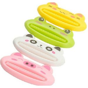 Tandpasta Squeezer Tandpasta Dispenser Tube Squeezer Gezichtsreiniger Druk Rolling Holder Voor Kinderen Thuis Badkamer Accessoires