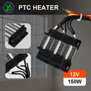 150W 12V Ac/Dc Isolatie-Thermostatische Incubator Heater Ptc Verwarmingselement Elektrische Kachel 75*76Mm
