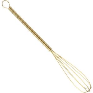 NO 2 Stuks Handmatige Garde Roestvrij Staal Keukenkloppen Eiermixer Twee Maten Garde voor het Kloppen Van Eieren, Jam, Boter, Meel en Gesmolten Chocolade (10 in, 12 inch