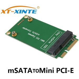 XT-XINTE 3X5 Cm Msata Adapter Naar Mini Pci-E Sata Ssd Adapter Converter Card Voor Asus Eee Pc 1000 s101 900 901 900A T91