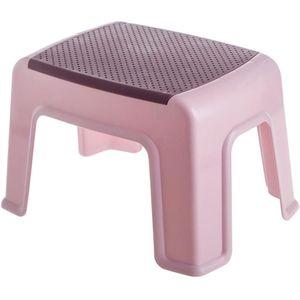 4 Benen Lage Kruk Baby Anti-Slip Poef Kind Baden Kruk Huishoudelijke Plastic Volwassen Verandering Schoenen Bench