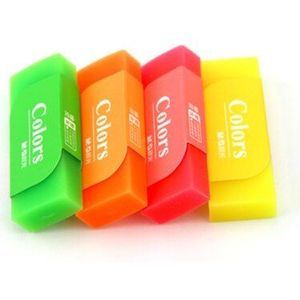 M & G 4Pcs kawaii fruit gummen voor school accessoires leuke jelly rubber voor school student kleurrijke potlood gum voor kind