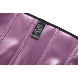 Mukatu 9 Stalen Botten Latex Taille Trainer 6 Rijen Knoppen Storm Zweet Coating Corset Buik Slanke Riem Body Shaper