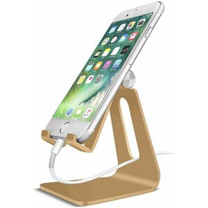 Verstelbare Mobiele Telefoon Tablet Schakelaar Stand Aluminium Bureau Tafel Houder Cradle Dock Voor Huawei iPhone Samsung