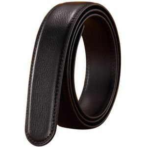 Mannen Lederen Riem Zonder Gesp 3.5 Cm Brede Leren Riem Duurzaam Zonder Automatische Gesp Riem Slijtvaste Glad Mannen riem #20