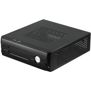 Praktische Voeding Horizontale Desktop Gastheer Htpc Computer Case 2.0 Usb Gaming Chassis Metalen Mini Itx Home Office