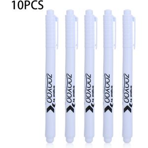 1/5/10 Pcs Witte Vloeistof Krijt Pen Glas Ramen Zwart Board Tekening Krijt Uitwisbare Schoolbord Marker Pen Voor Tekening schrijven