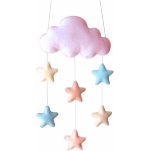 Plafond Mobiele Opknoping Cloud Decoraties Ster Hart Garland Voor Kinderkamer Baby Douche Raindrop Muur Opknoping Decor