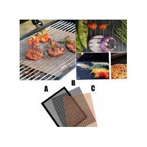 Grill netto 100% 1Pcs33x40cm non-stick herbruikbare Teflon materiaal barbecue folie tool #3A21