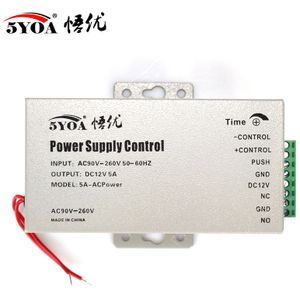 Toegangscontrole Voeding Transformator Deur Leverancier Adapter Covertor Systeem Machine Dc 12V 3A 5A Ac 90 ~ 260V