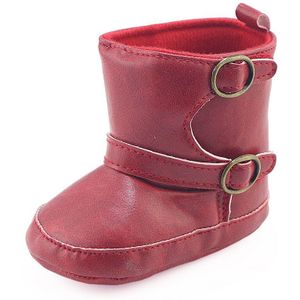 Gloednieuwe Pasgeboren Baby Baby Meisjes Jongens Laarzen Herfst Winter Soft Sole Prewalker Elastische Sneeuw Schoenen Laarzen