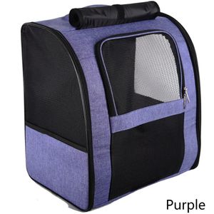 Grote Capaciteit Huisdier Rugzak Ademend Warmteafvoer Kat Bag Carry Ademend Huisdier Oxford Hond Draagtas Levert Grote Ruimte