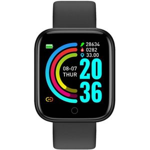 Smart Horloge Y68 Waterdichte Bluetooth Sport Smartwatch Mannen Voor Iphone Fitness Tracker Hartslagmeter Vrouwen
