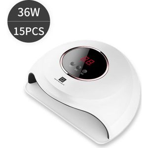 Mini Draagbare Nail Led Lamp Met Smart Sensor Nail Droger Uv Led Lamp Gel Genezen Machine Voor Alle Gels Leuke penguin Vorm