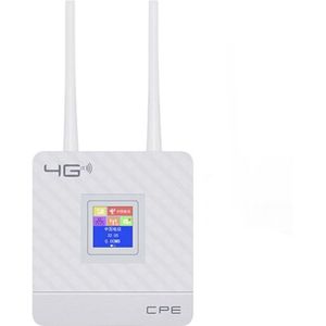 CPE903 Lte Thuis 3G 4G 2 Externe Antennes Wifi Modem Cpe Draadloze Router Met RJ45 Poort En Sim card Slot Eu Plug