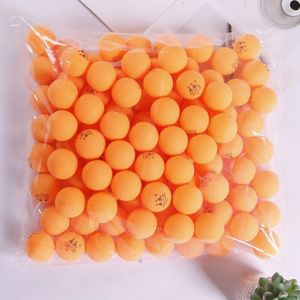 100 Stks/pak 3 Sterren Professionele Tafeltennis Bal 40 + Materiaal Trainning Ping Pong Ballen 40Mm 2.8G wit Oranje Abs Plastic