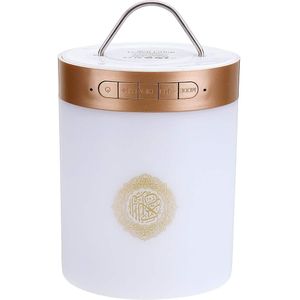 Koran Draadloze Bluetooth Speaker Kleurrijke Led Lamp Tf Card Fm Radio Afstandsbediening Koran Koran Voordrager Moslim MP3 Speaker