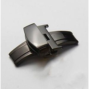 Roestvrij Staal Vlinder Sluiting Voor Horloge Horloge Band Vervanging Strap Sluiting 22 Mm Horlogeband Riem Vlinder Sluiting