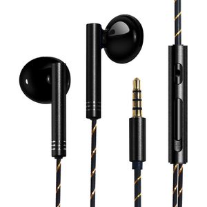 Kisscase Volumeregeling Oortelefoon Voor Xiaomi Huawei Android Mobiele Telefoon Draad Oortelefoon Microfoon Muziek Oordopjes Stereo Hoofdtelefoon