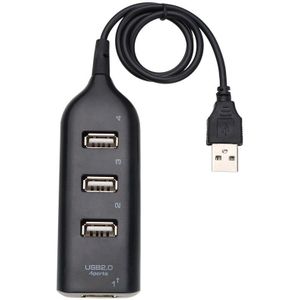 Mode Hoge Snelheid Micro Mini 4 Ports 2.0 Usb Splitter Adapter Voor Pc Computer Voor Draagbare Harde Schijven