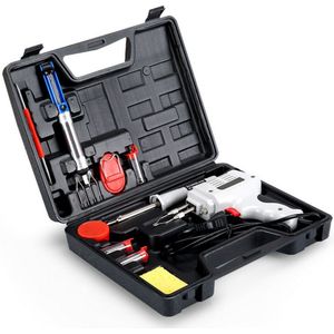 220V 100W Selling Elektrische Soldeerbout Gun Air Heat Gun Hand Lassen Tool Met Soldeer Lassen reparatie Gereedschap Kit Eu