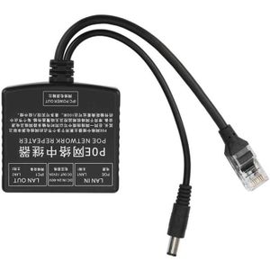 Poe Netwerk Repeater Extender Hoge Druk 24-60V Voor High Definition Security Camera