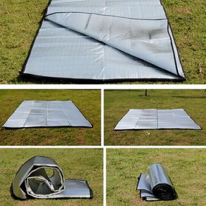 Picknick Deken Waterdicht Camping Slaapzak Mat Aluminium Strand Slaapmatje Opvouwbare Outdoor Reizen Matras Picknick Tent Vouwen