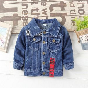 Lente Denim Baby Jongens Jassen Baby Blauw Herfst Jongens Jas Voor 1 2 Jaar Oude Jongen Baby Peuter Kleding RKC185042