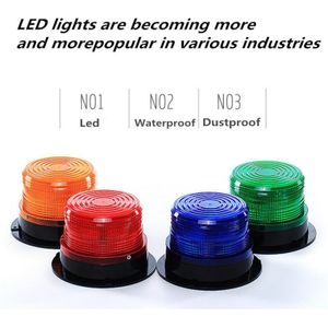 Rolling Auto Vrachtwagen Signaal Waarschuwing licht 12V 24V 220V LTE5095 lampje LED Lamp Waarschuwing blitslicht licht