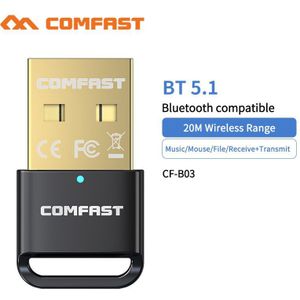 Gratis Driver Usb Bluetooth 5.1 Adapter Bluetooth Ontvanger Zender 2 In 1 Voor Pc Ondersteuning Windows 10/7/11 Dongle voor Headsets