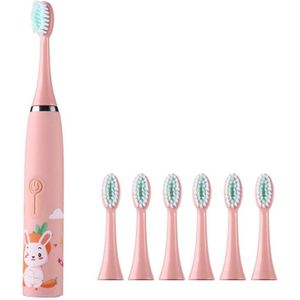 Kinderen Automatische Tandenborstel Ultrasone Tandenborstel Elektrische Tandenborstel Voor Kinderen, 4 Reiniging Modes, IPX6