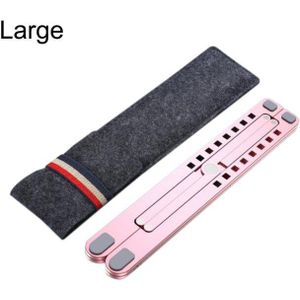 11-17Inch Koeling Rack Vouwen Verstelbare Hoek Aluminium Desktop Draagbare Houder Kantoor Universal Non Slip Laptop Stand