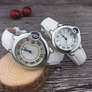 Genève Klok Paar Horloge Jurk Eenvoudige Casual Leren Armband Quartz Horloge Replica Voor Mannen En Vrouwen