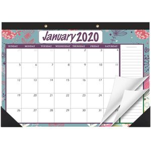 Januari Tot December Bureau Kalenders Schema Planner Desktop Jaarlijkse Kalender Opknoping Muur 2-Jaar Boek Voor Kantoor thuis