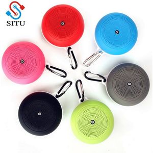 Mini Bluetooth Speaker Draagbare Draadloze Waterdichte Outdoor Sport Luidsprekers Met FM Radio Voor Smart Telefoon met Mic stereo