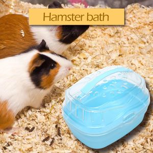Hamster Kooi Badkamer Bad Plastic Kleine Huisdier Sauna Zand Bad Wastafel Pet Hair Remover Herbruikbare Badkamer