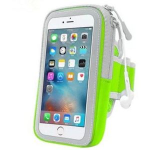Mobiele Telefoon Houder Case Arm Band Strap Met Rits Pouch/Mobiele Oefening Running Sport Voor Apple Iphone 6 7 8 Ipod Touch Armband