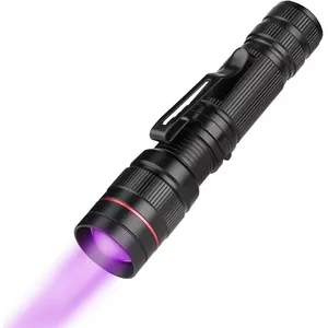 Zaklamp Wood's LED UV met zoomfunctie - Ultraviolet licht