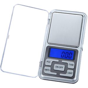 Mini Precisie 0.01G/0.1G Pocket Digitale Weegschaal Voor Goud Bijoux Sterling Sieraden Weight Balance Gram Elektronische Weegschalen