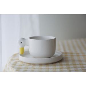 Keramische Kantoor Koffiekopje Witte Melk Creatieve Servies Koffie Cup Mate Japanse Retro Tazzine Caffe Espresso Cups BC50BD
